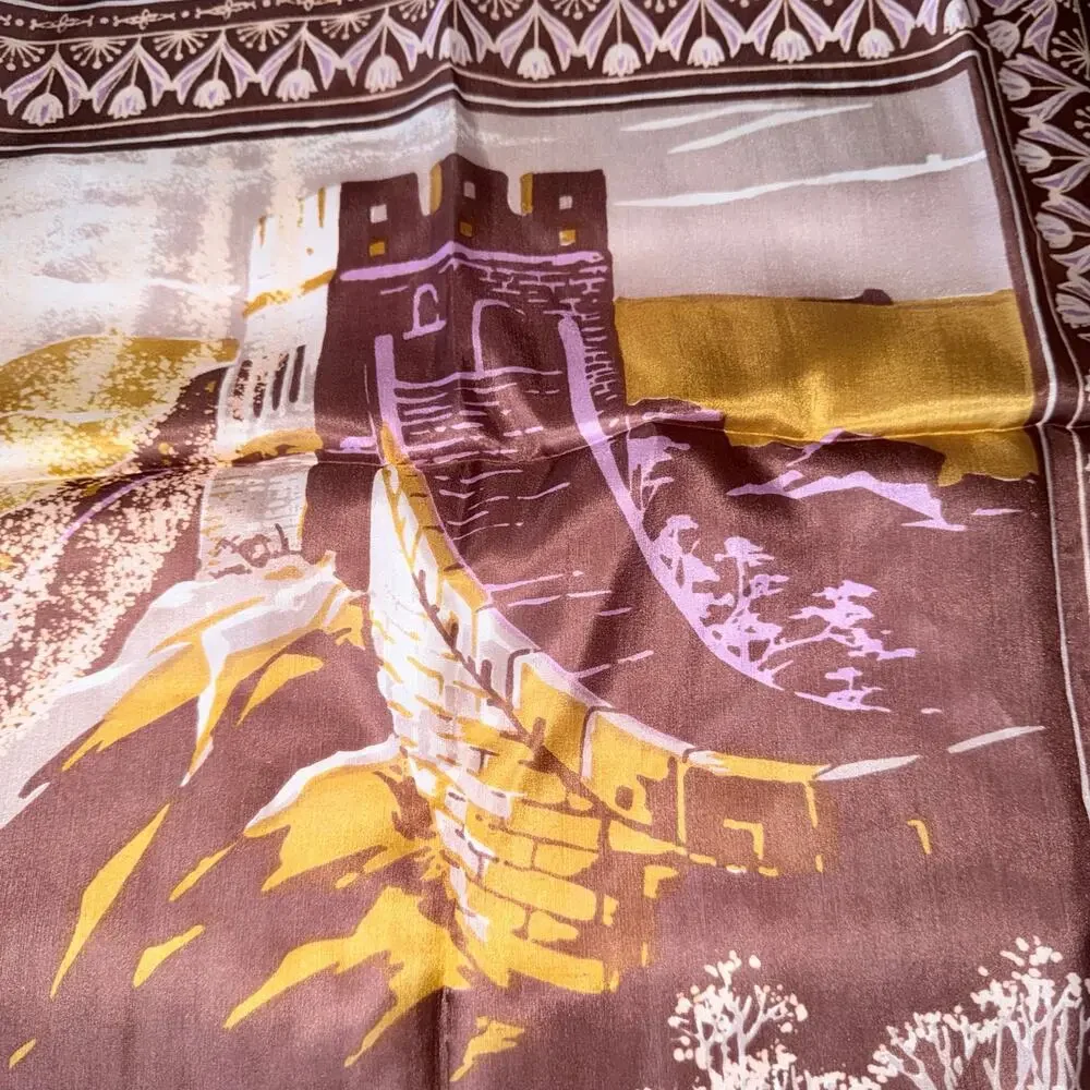 None vintage silk